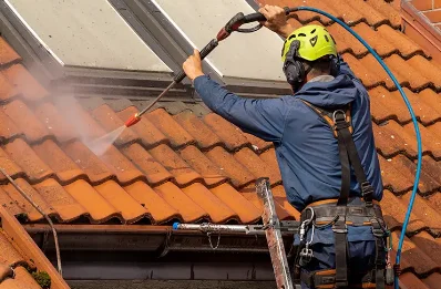 Démoussage et hydrofuge de toiture à Angresse